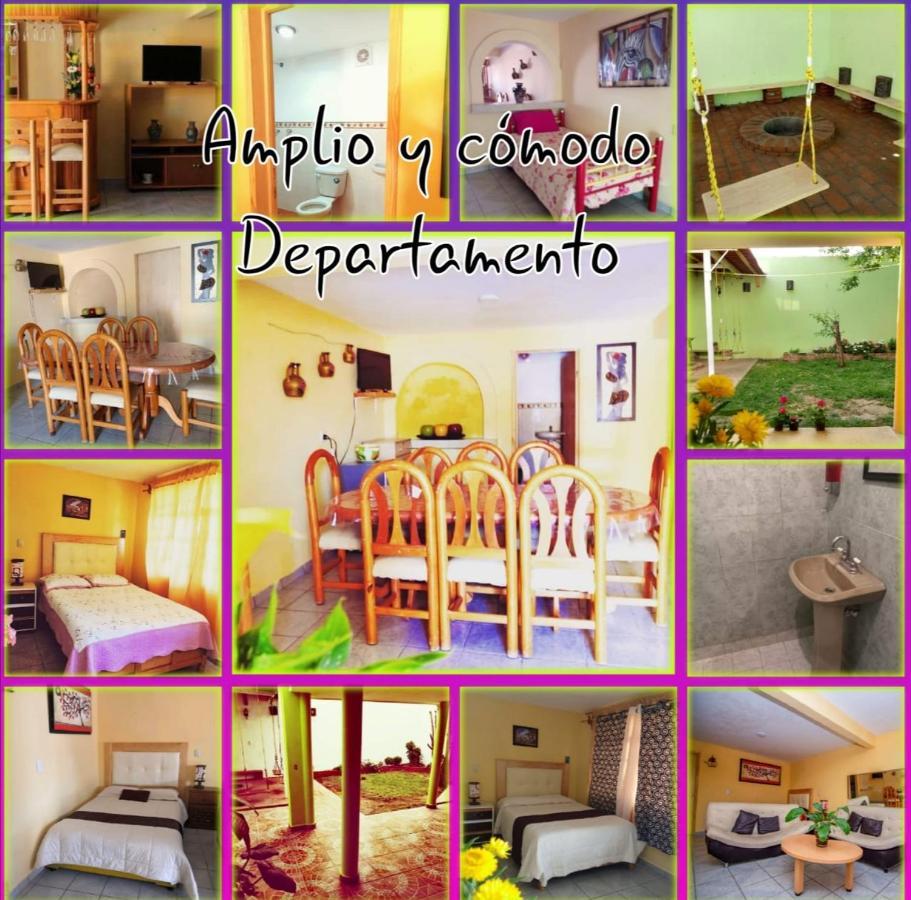 El Paraiso De Zacatlan Departamento Con Jardin, 11 Pax Exteriör bild